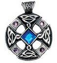 Celtic Cross Pendant For Inspiration And Intuition