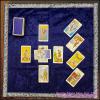 Navy Blue Tarot Cloth