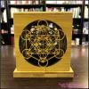 Bamboo Made Meditative Incense Box With Archangel Metatron's Cube
