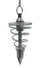 Deluxe Silver Spiral Pendulum