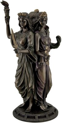 Goddess Hecate Statue