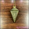 Brass Pendulum - Old Whispers Tarot Theme