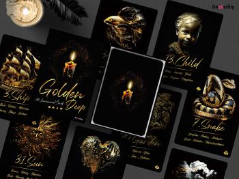 Golden Deep Lenormand