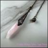 Rhombus Pendulum Rose Quartz