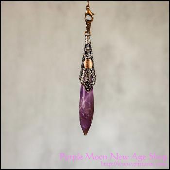 Rhombus Pendulum Amethyst