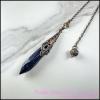 Rhombus Pendulum Blue Goldstone