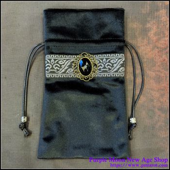 Black Velvet Tarot Bag