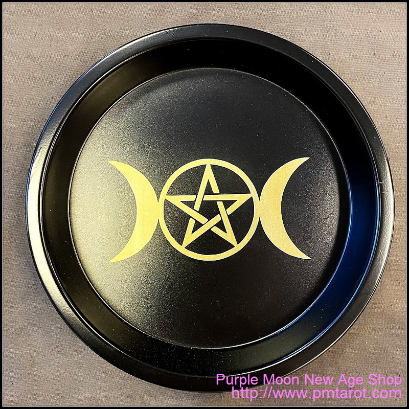 Steel Plate - Triple Moon Pentagram