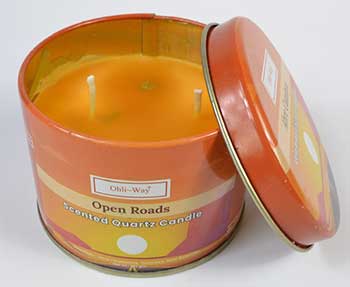 Quartz Tin Candle: Abre Caminos (open Roads)