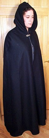 Cloak, Black Chamois