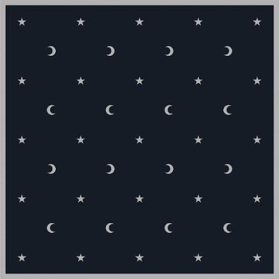 Moon & Stars Tarot Cloth