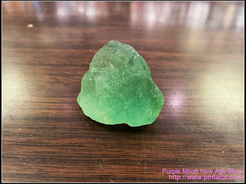 Raw Green Fluorite Stones