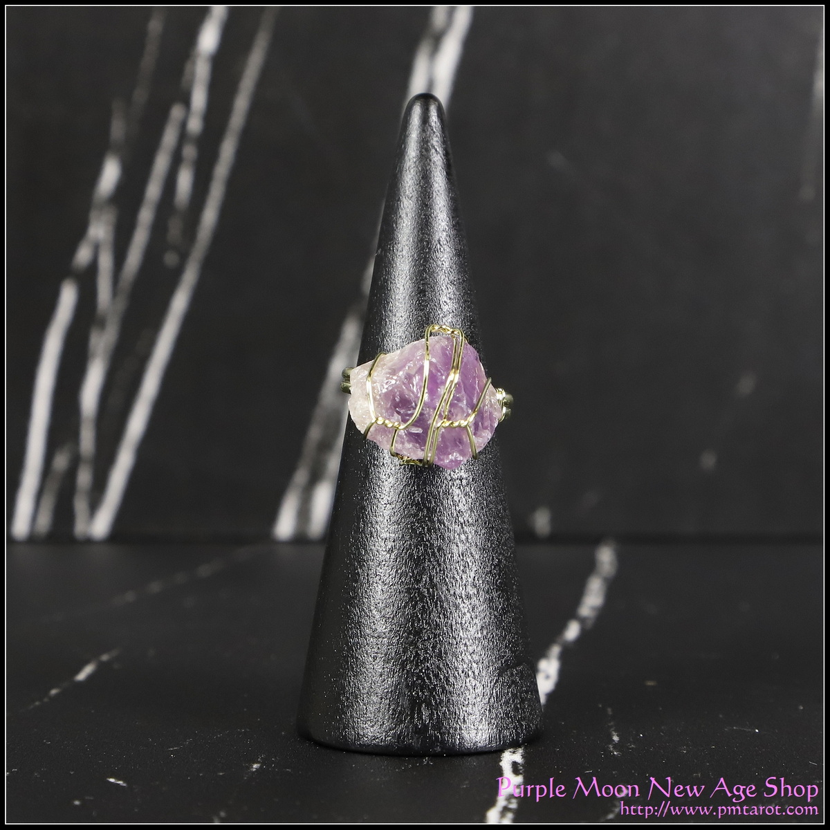 Crystal Ring - Amethyst