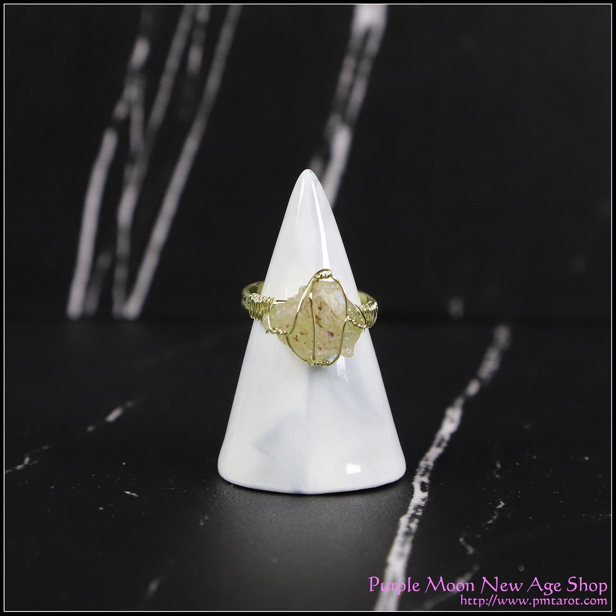 Crystal Ring - Citrine