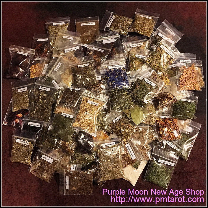 100 Herbs, Resins & Ingredients Starter Kit