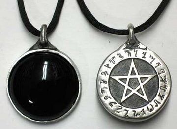 Theban Pentagram Scrying Amulet