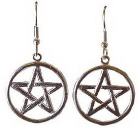 Pentagram Earrings