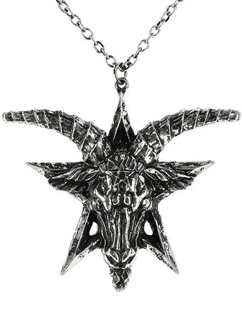 Baphomet Goat Pentagram Pendant