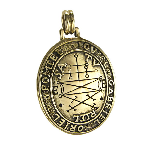 Bronze Talisman to Secure Help of Good Spirits Talisman