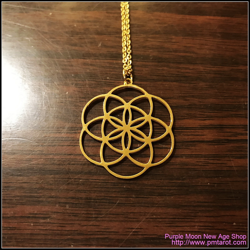 Seed of Life Gold Pendant