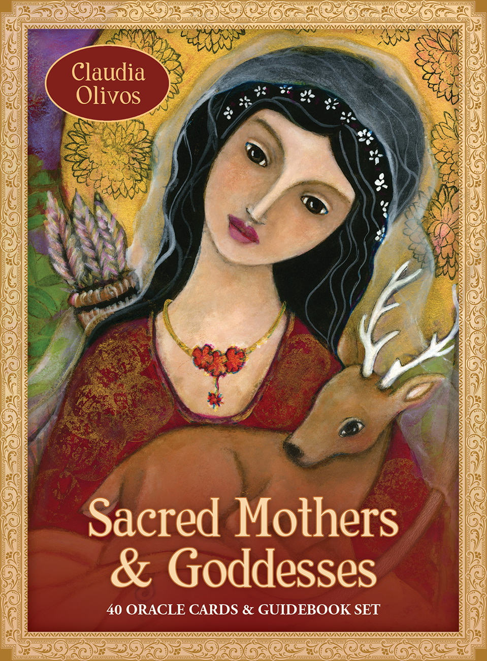 Sacred Mothers and Goddesses: 40 Oracle Cards & Guidebook Set