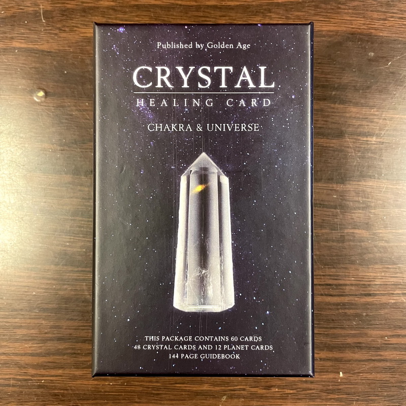 Crystal Healing Cards (Chakra & Universe)