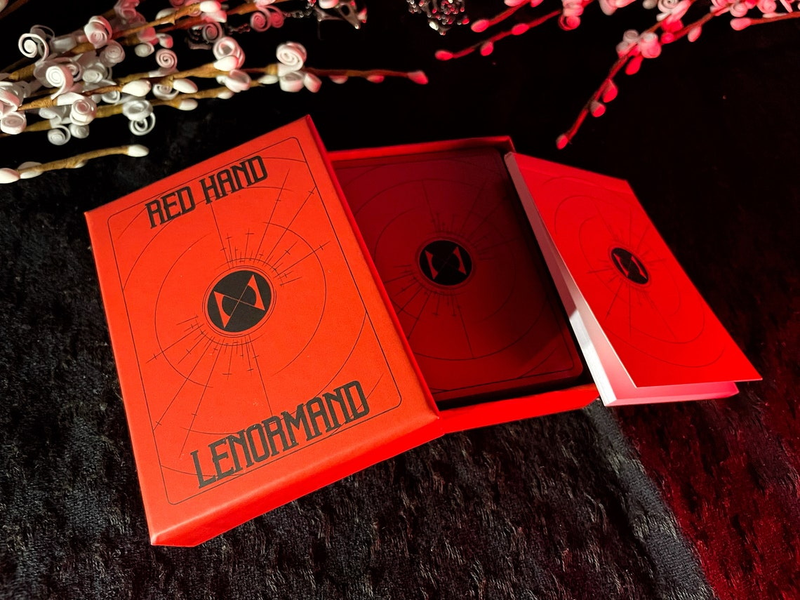 Red Hand Lenormand - 2nd Edition 