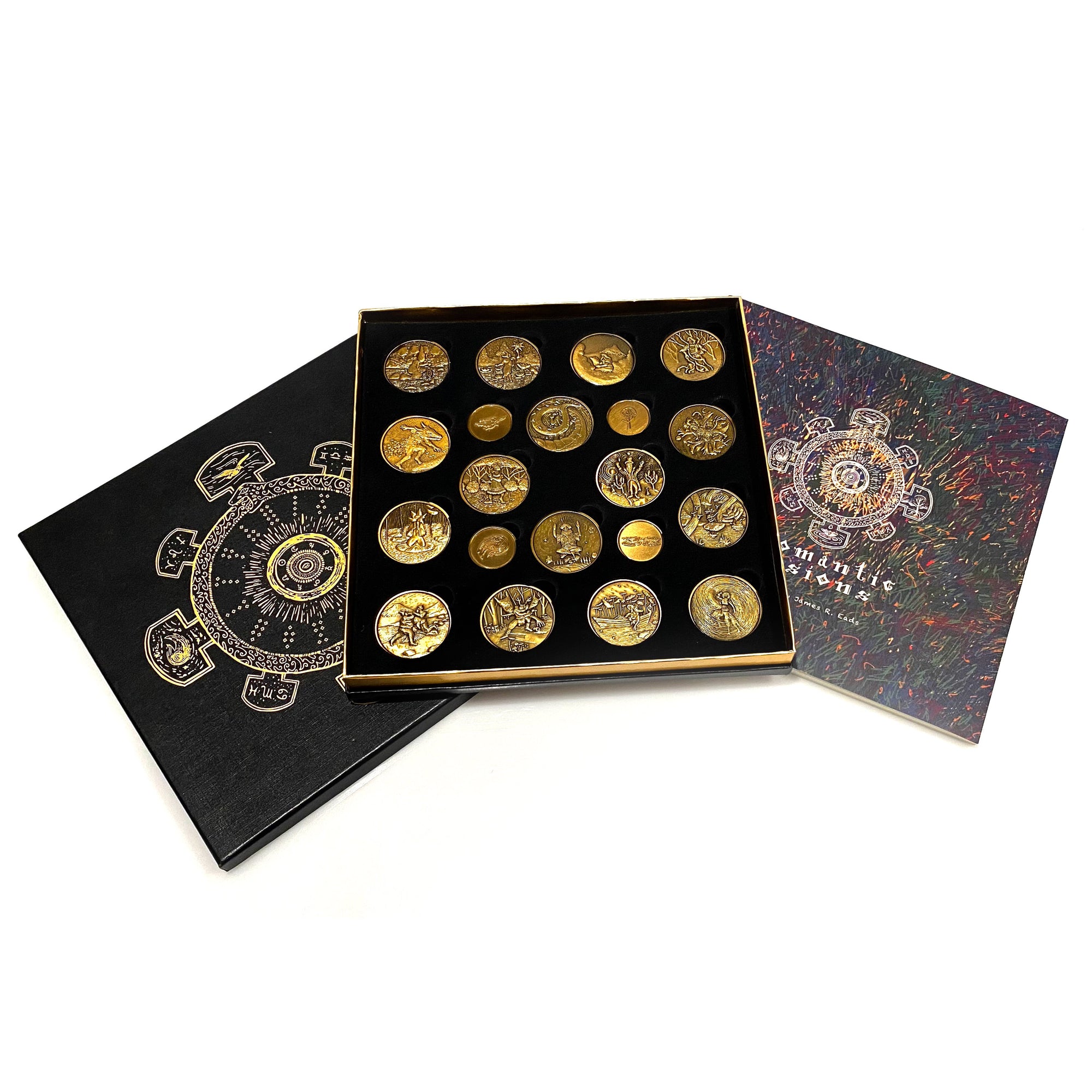 Geomantic Visions (set Of 20 Coins)