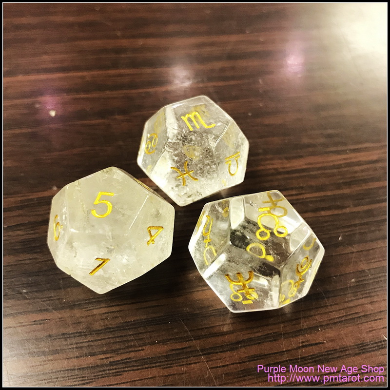 AstroDice - 白水晶特別版