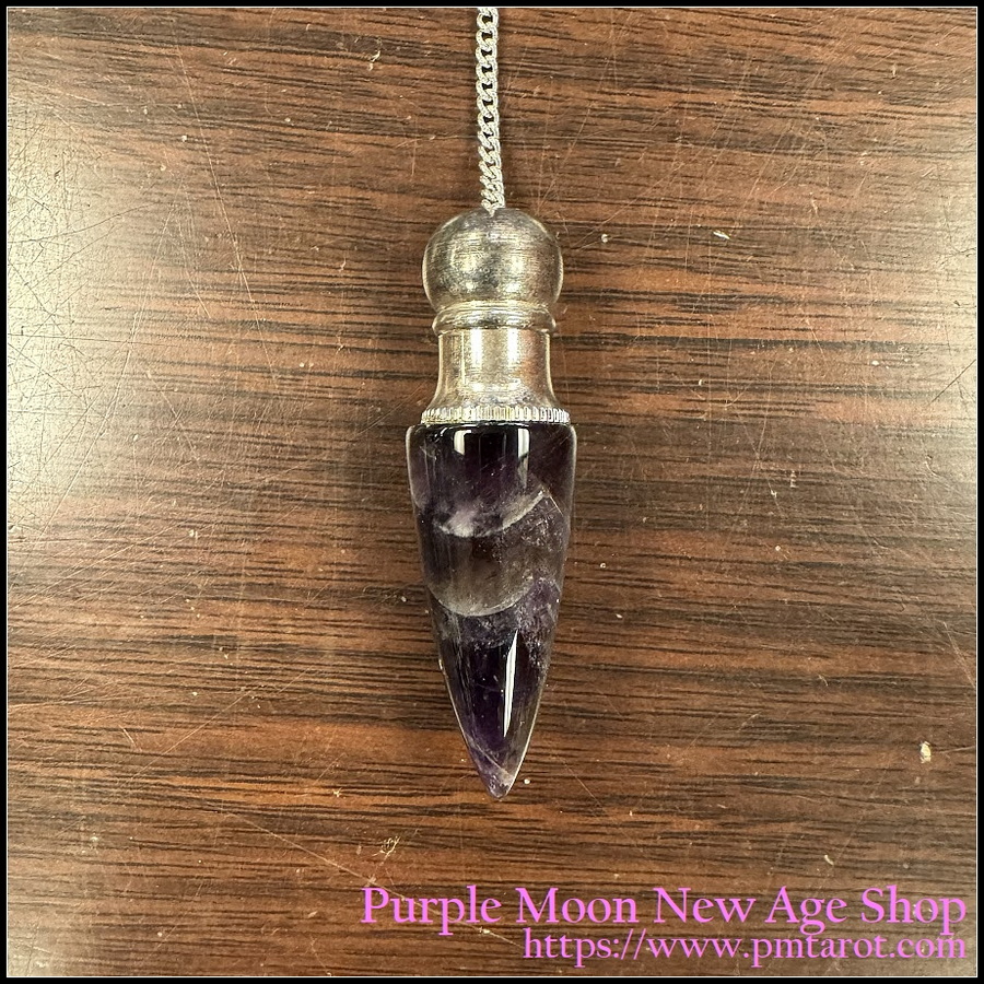 Chambered Pendulum: Amethyst