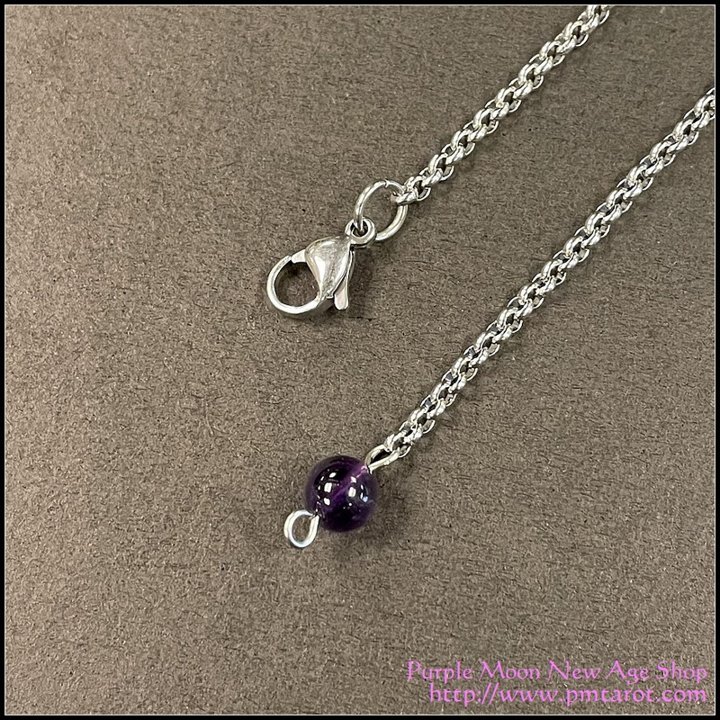 Amethyst pendulum chain