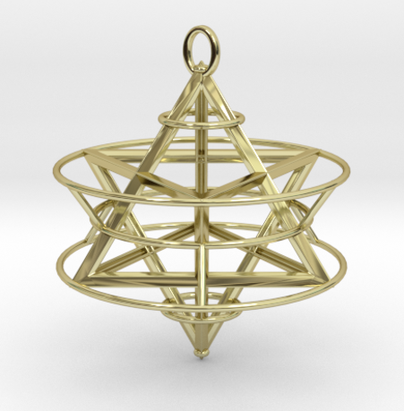 Cosmic Merkaba Healing Pendulum