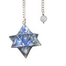 Merkabah Lapis Orgone Pendulum