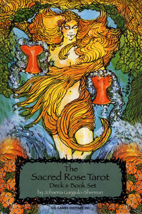 Sacred Rose Tarot Deck & Book Set