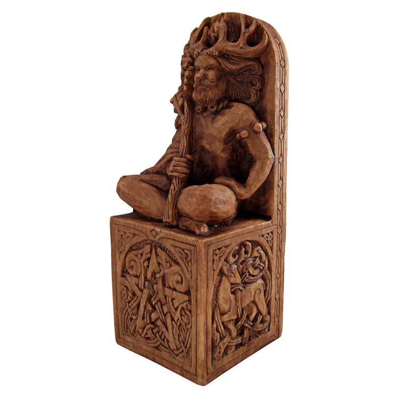 Seated God Statue