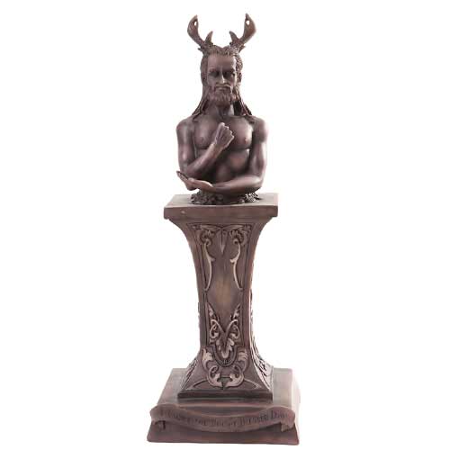 Horned God Statue