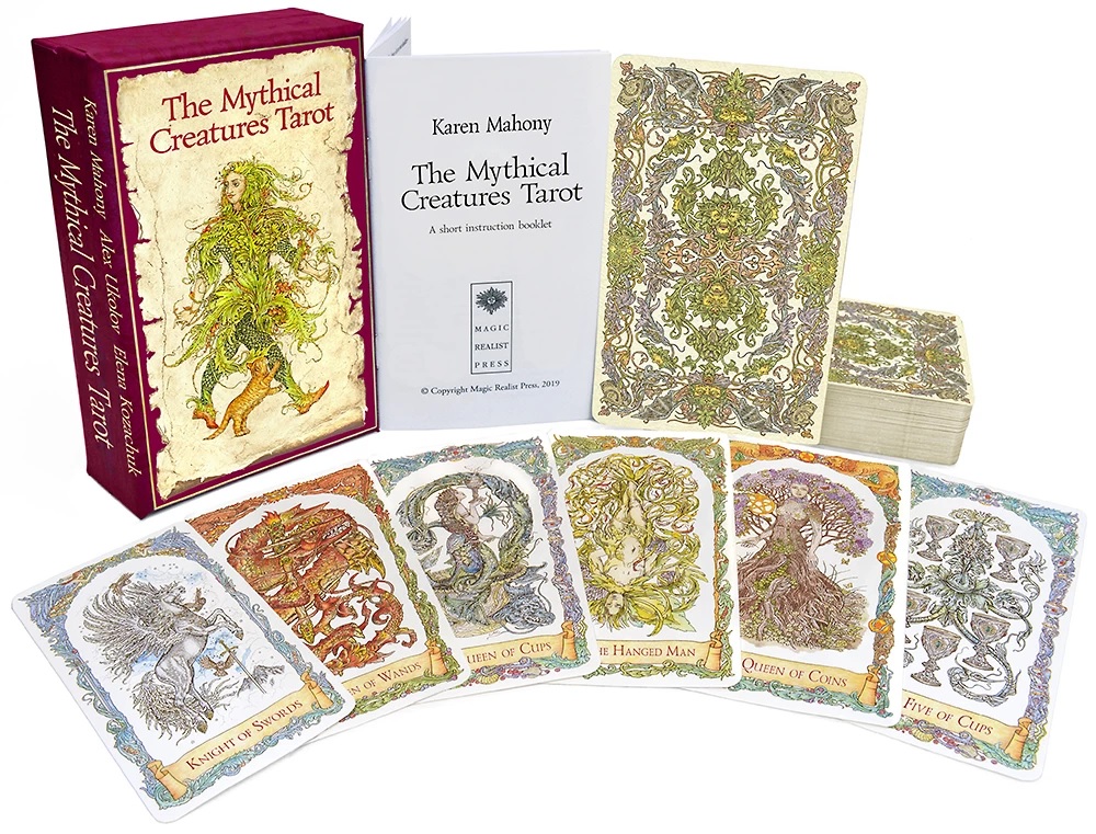 The Mythical Creatures Tarot Gilded & Water-Coloured Standard Edition