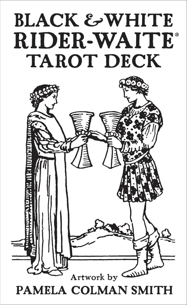 Black & White Rider-waite® Tarot Deck