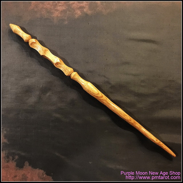 Red Oak Wicca Wand