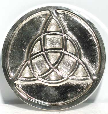 Metal Triquetra altar tile 3