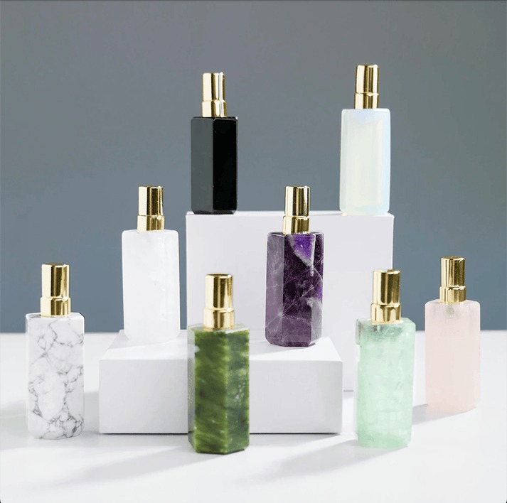 Natural Crystals Gemstone Spray Bottle