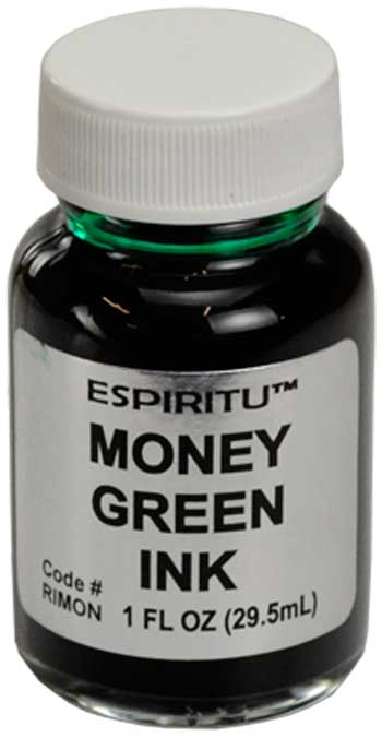 Inks - Money Green ink